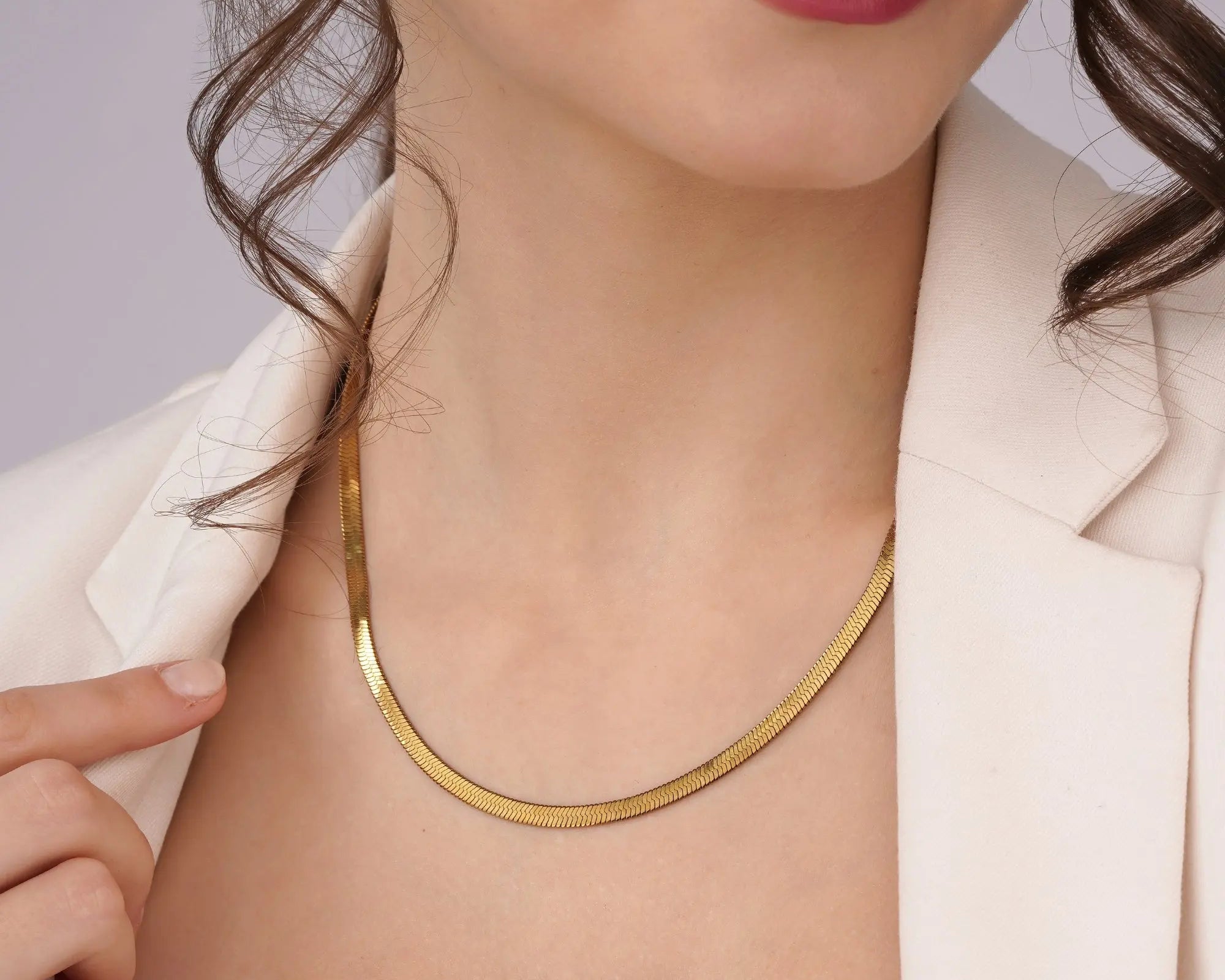Salve ‘Ophelia’ Anti-Tarnish Snake Chain - Salve