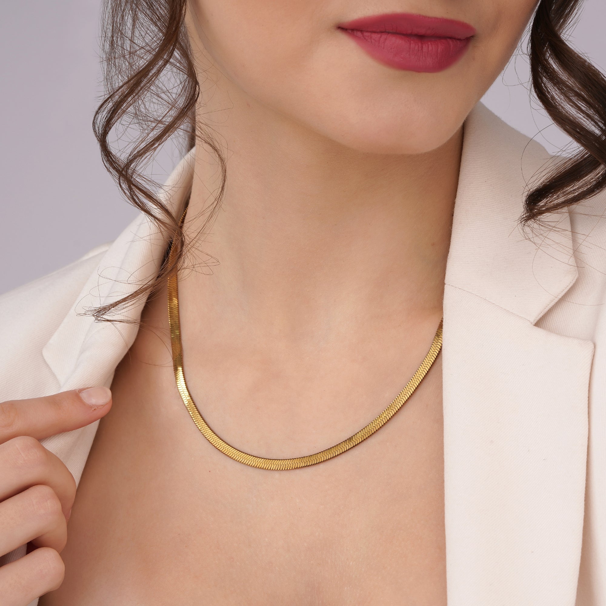 Salve ‘Ophelia’ Anti-Tarnish Snake Chain - Salve