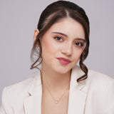 Salve Heart Solitaire Stone Pendant for Women