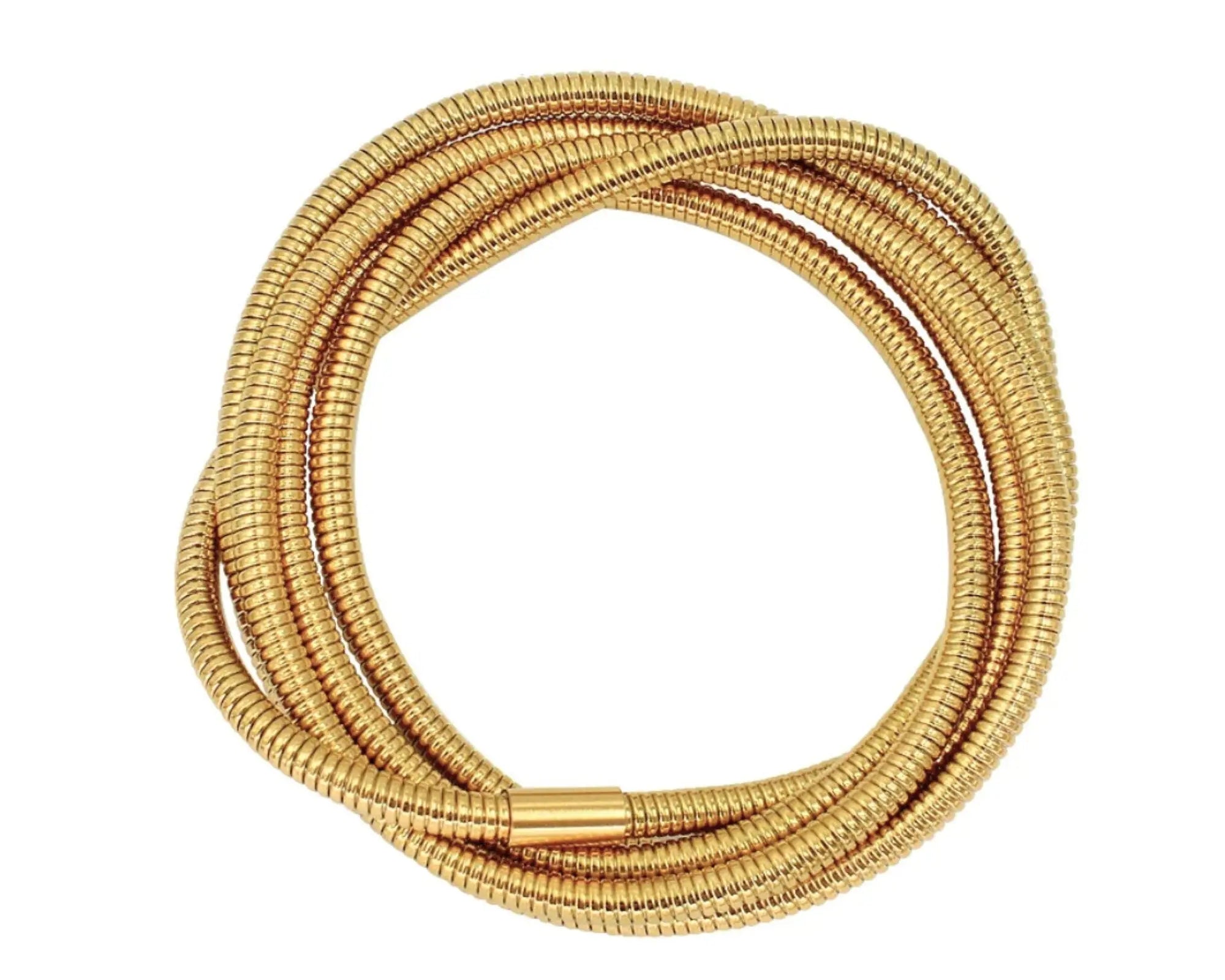 Salve Magnetic 2 in 1 Chunky Gold Bracelet - Salve