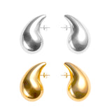 Salve Bottega Silver Gold Anti-Tarnish Earrings Set