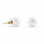 Salve Chic 11MM Faux Pearl Earrings for Women - Salve