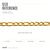 7mm Figaro Chain for Men
