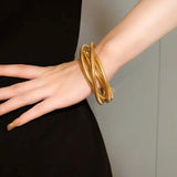 Salve Magnetic 2 in 1 Chunky Gold Bracelet