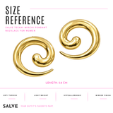 Chic Spiral Statement Earrings