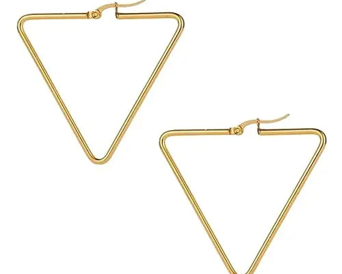 Salve Triangle Hoops Earrings for Women - Salve