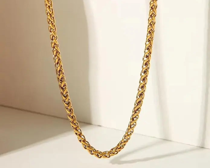 Salve Men Gold Stainless Steel Chain - Salve