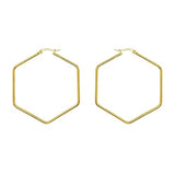 Salve Chic Retro Hoops Earrings for Women