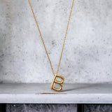 Salve 'B' Initial Personalised Pendant