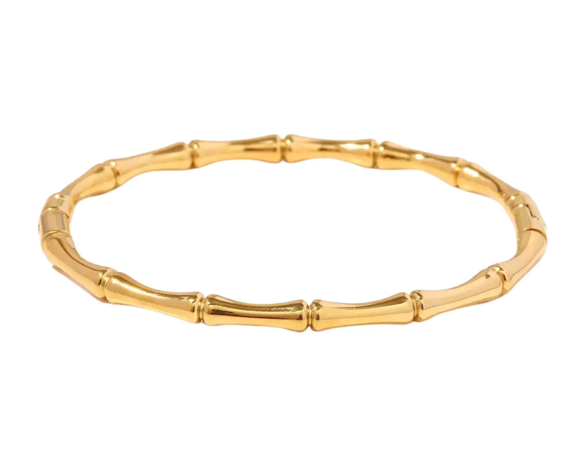 Salve Bamboo Design Openable Bracelet - Salve