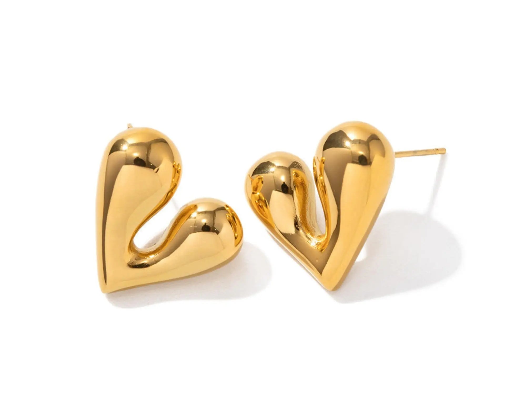 Salve Dainty Heart Earrings for Women - Salve