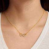 Salve Dainty Infinity Pendant