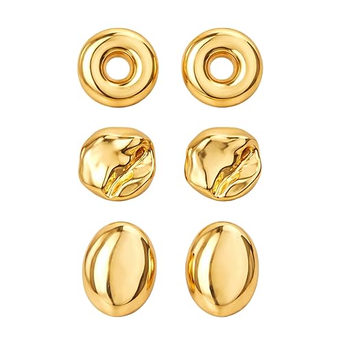 Salve Gold Chunky Earrings Set for Women - Salve