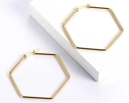 Salve Chic Retro Hoops Earrings for Women - Salve