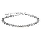 Men Twin Fish Grey Bracelet
