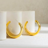 Salve Chunky Hoop Earrings for Women
