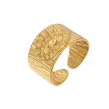 Salve Evil Eye Finger Ring for Women