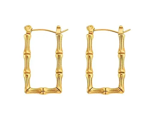 Salve Hinged Hoop Earrings for Women - Salve