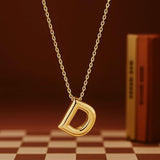 Salve 'D' Bubble Letter Pendant for Women