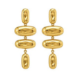 Chic Contemporary Drop Earrings