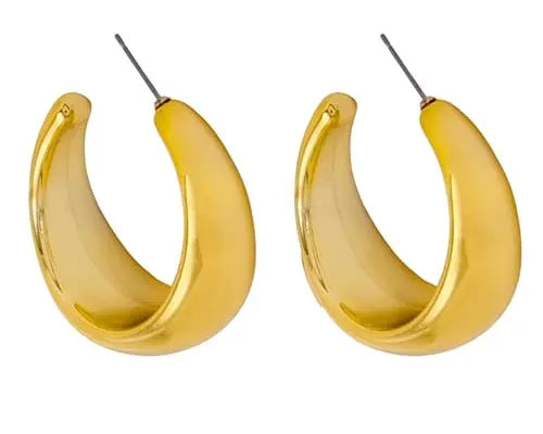 Salve Chunky Hoop Earrings for Women - Salve