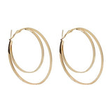 Salve Double Hoops Earrings for Women