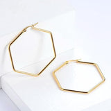 Salve Chic Retro Hoops Earrings for Women
