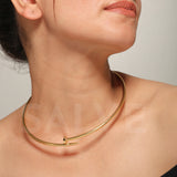 Salve Anti-Tarnish Nail Choker Necklace