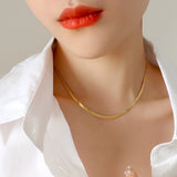 Salve Snake Chain Necklace & Bracelet Set