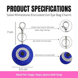 Salve Blue Evil Eye  Keychain for Women