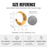 Salve Chunky Hoop Earrings for Women