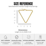 Salve Chic Retro Hoops Earrings for Women