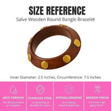 Salve Chunky Wooden Bangle for Women