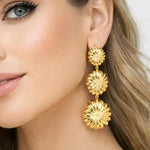 Salve Chic Coquette Floral Earrings for Women - Salve