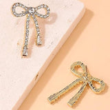 Salve Ribbon Bow Earrings for Women