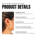 Salve Chic Retro Hoops Earrings for Women