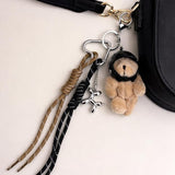 Salve Teddy Bear Keychain for Women - Salve