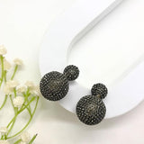 Salve 2 in 1 Double Sided Stud Earrings for Women