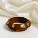 Salve Chunky Wooden Bangle for Women