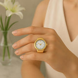 Salve Chunky Stretchable Classic Watch Ring for Women