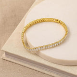 Salve Crystal Tennis Bracelet for Women