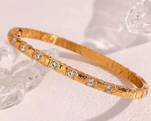 Salve Sleek Studded Bracelet for Women - Salve