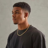 Salve Men Gold-Toned Rope Chain