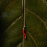 Red Chili Pendant Necklace