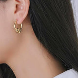 Salve Aesthetic Bow Earrings for Women