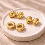 Salve Gold Chunky Earrings Set for Women - Salve