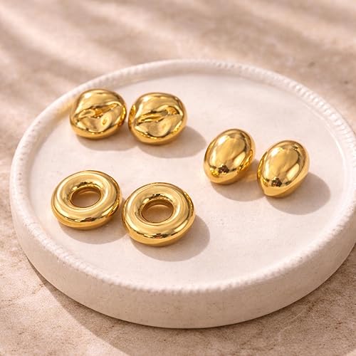 Salve Gold Chunky Earrings Set for Women - Salve