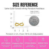 Salve Dainty Infinity Pendant for Women