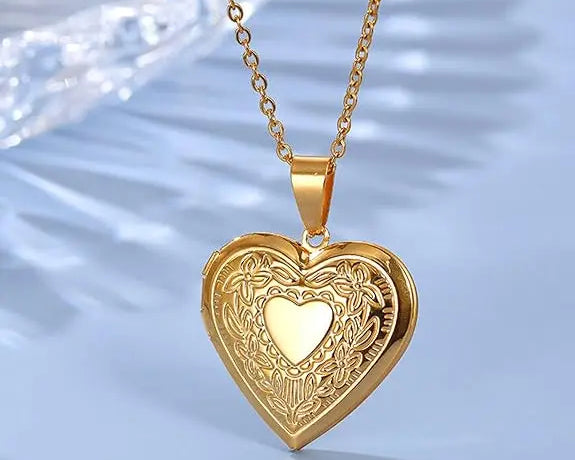 Salve Openable Heart Pendant for Women - Salve