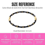 Openable Bamboo Design Bracelet SALVE